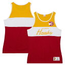 NBA ホークス タンクトップ Mitchell & Ness（ミッチェル＆ネス） メンズ レッド (23 NBA SPECIAL SCRIPT TANK TOP)