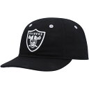 NFL レイダース キャップ 帽子 Outerstuff（アウタースタッフ） ベビー ブラック (NFL Infant Team Slouch Flex)