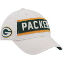 【公式グッズ】NFL パッカーズ アジャスタブル キャップ '47 /フォーティーセブン メンズ クリーム (NFL Crossroad MVP Adjustable)