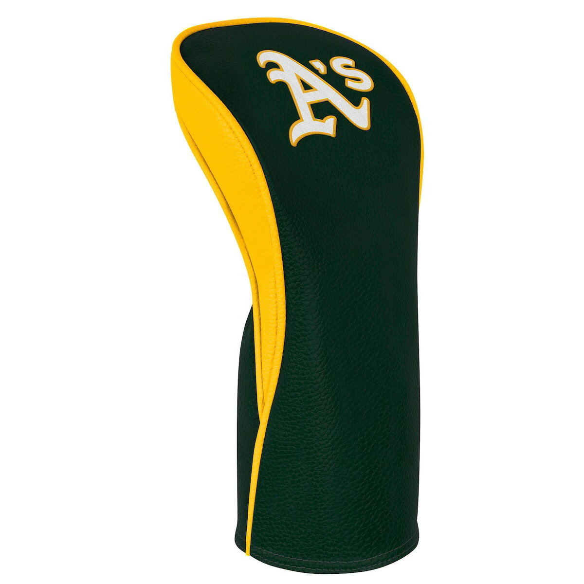 Cover your main golf club in Oakland Athletics spirit with this WinCraft Driver headcover made out of durable nylon in team colors.ImportedConstructed of durable 420D nylonCorresponding woven tagFits most 460cc driversOfficially licensedMaterial: 100% NylonEmbroidered graphicsBrand: WinCraft