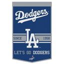 Showcase your unwavering fandom of the Los Angeles Dodgers with this 24" x 38" banner from WinCraft. It features an exhilarating sublimated design, which includes the team's logo, the year they were established and their iconic slogan that loyal fans have come to love. The durable wool fabric makes this piece of Los Angeles Dodgers dcor the perfect long-lasting option for anywhere in your home or office.Measures approx. 24'' x 38''Wipe clean with a damp clothOfficially licensedImportedMaterial: 70% Wool/30% PolyesterDesigned in the USABrand: WinCraftSingle-sided designReady to hang (pole not included)Embroidered Fabric Applique