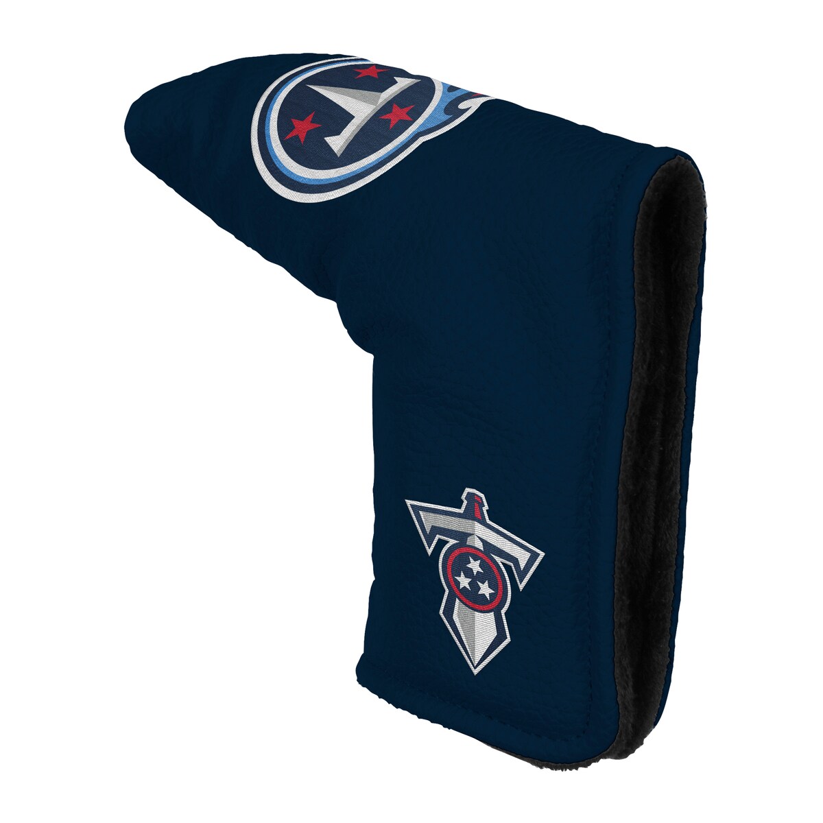 Showcase your devout Tennessee Titans fandom out on the green with this blade putter cover from WinCraft. On top of shielding your club against minor scratches and dints, it features bold Tennessee Titans graphics others can't miss while you're playing a round of 9 or 18.Officially licensedEmbroidered graphicsSurface washableFits most standard blade puttersImportedBrand: WinCraft