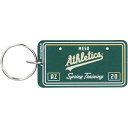 Keep your team flair close at hand with this Oakland Athletics Spring Training keychain. This simple accessory makes it easy to spot your keys wherever you go. Detailed Oakland Athletics graphics help emphasize your fandom.Printed graphicsMade in the USAOfficially licensedMaterial: 100% Acrylic - Key Chain; 100% Metal - Split Ring and Triangle Jump RingBrand: WinCraftMeasures approx. 1.75'' x 2.75''