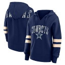 NFL カウボーイズ パーカー Fanatics（ファナティクス） レディース ネイビー (23 Women's Bold Move LS Dolman POH)