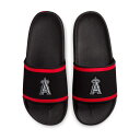 MLB エンゼルス ビーチサンダル Nike ナイキ メンズ ブラック (SP23 MENS OFFCOURT SLIDE SANDAL)