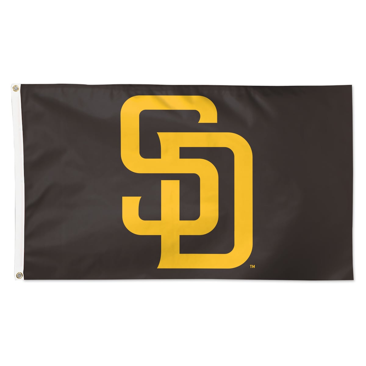 【公式グッズ】MLB パドレス フラッグ ウィンクラフト (3x5 1-Sided Primary Logo Flag)
