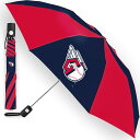 MLB インディアンス 傘 ウィンクラフト (42" Folding Umbrella)