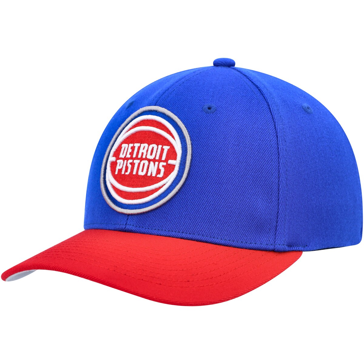 NBA ピストンズ アジャスタブルキャップ Mitchell Ness（ミッチェル＆ネス） メンズ ブルー (NBA MNC Current MVP Team 2Tone 2.0 Stretch Snapback)