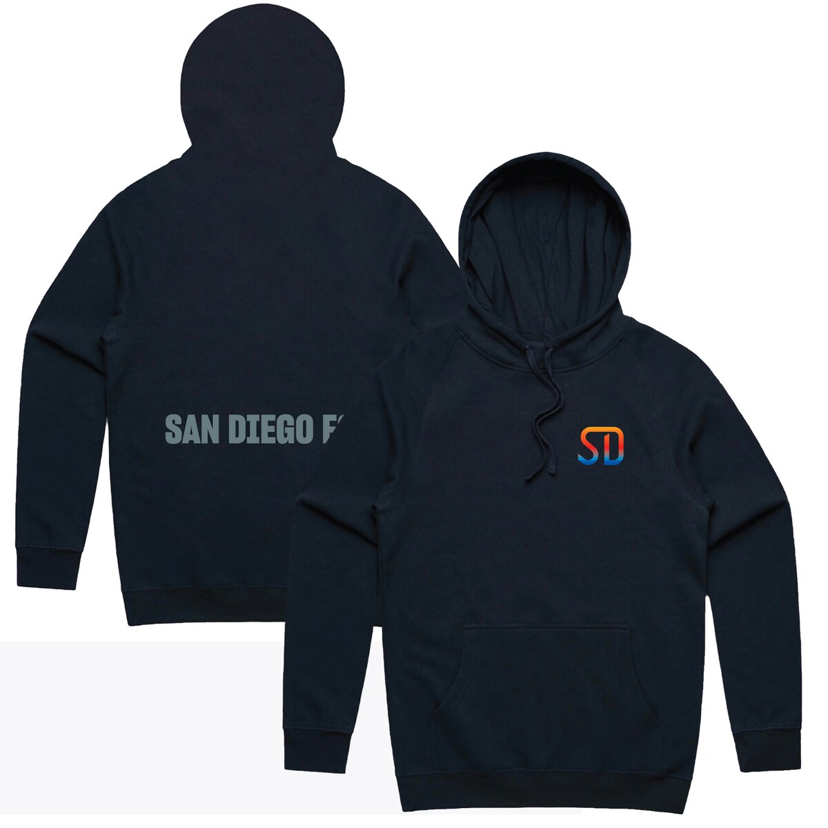 【公式グッズ】MLS サンディエゴFC プルオーバー パーカー Peace Collective(ピースコレクティブ) ネイビー (PCL F23 Men's SD PO Hood)
