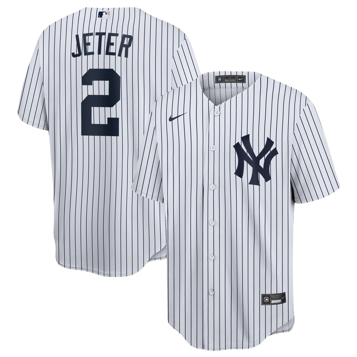 MLB L[X fNEW[^[ vJ jtH[ Nike iCL Y zCg (Derek Jeter Men's Replica Nike Jersey)