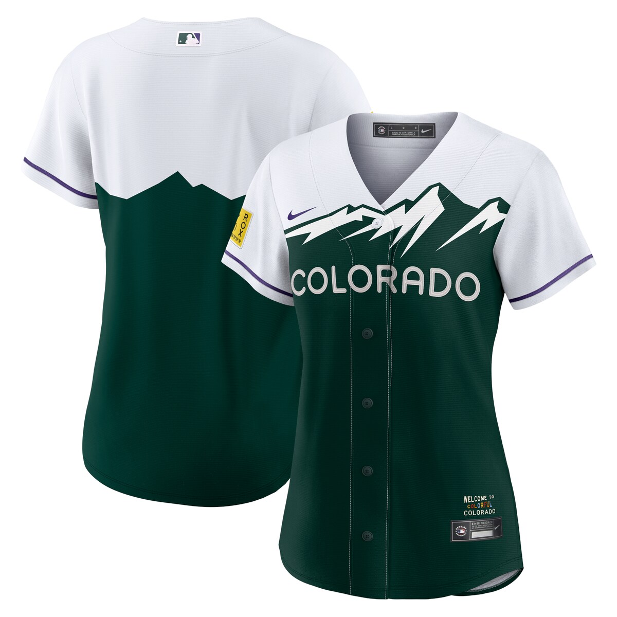 MLB bL[Y vJ jtH[ Nike iCL fB[X zCg (Women's Nike City Connect Replica Team Jersey - 2023 Patch Change)