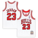 NBA ブルズ マイケル・ジョーダン オーセンティック ユニフォーム Mitchell & Ness(ミッチェル&ネス) トドラー ホワイト (OST MNC ...