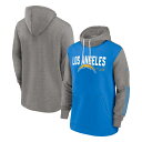 NFL チャージャーズ プルオーバー パーカー Nike ナイキ メンズ パウダーブルー (23 NFL FANGEAR Men 039 s Nike Fashion Color Block Hoodie)