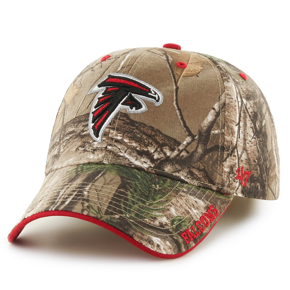 NFL ファルコンズ アジャスタブルキャップ '47 メンズ カモフラ (NFL Realtree Frost MVP HSN Exclusive)