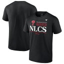 MLB フィリーズ Tシャツ Fanatics（ファナティクス） メンズ ブラック (Divisional Series CLINCH Locker Room - 23MLB)