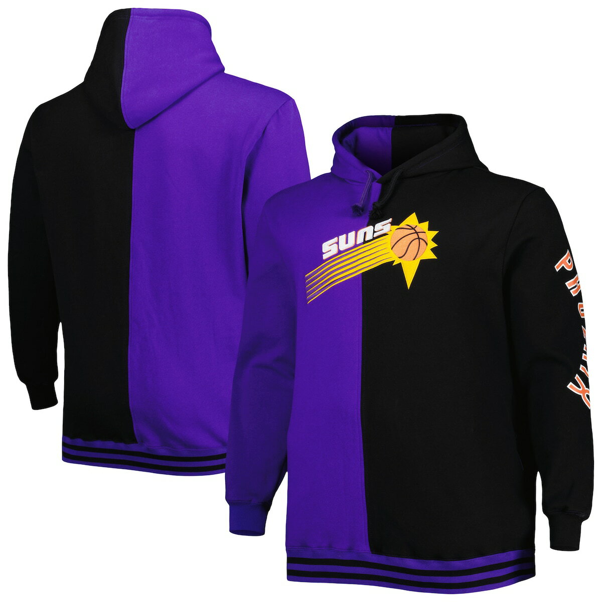 NBA サンズ プルオーバー パーカー Mitchell & Ness（ミッチェル＆ネス） メンズ パープル (Mens B&T MNC FA22 HWC Split Applique PO Hoodie)
