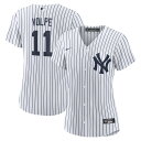 【公式グッズ】MLB ヤンキース アンソニー・ボルペ レプリカ ユニフォーム Nike ナイキ レディース ホワイト (Women's Nike Officia...