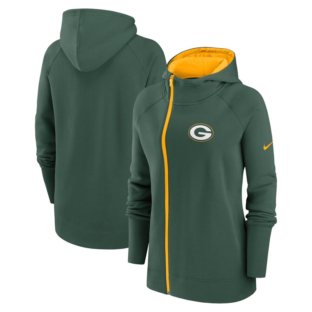 NFL pbJ[Y tWbvAbv p[J[ Nike iCL fB[X O[ (23 Women's Asymmetrical FZ Hood)