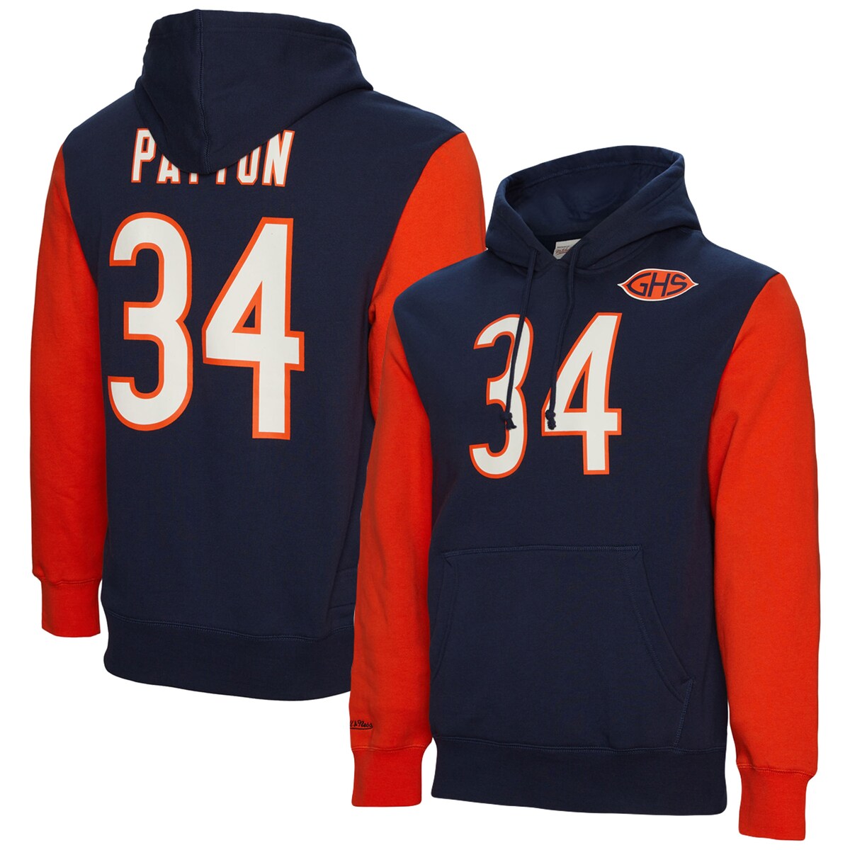 NFL xA[Y EH^[EyCg vI[o[ p[J[ Mitchell & Nessi~b`FlXj Y lCr[ (Men's Retired Player N&N Fleece Hood 2022)