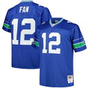 NFL シーホークス 12th Fan ユニフォーム Mitchell & Ness（ミッチェル＆ネス） メンズ ロイヤル (Men's MNC B&T Legacy Retired Playe..