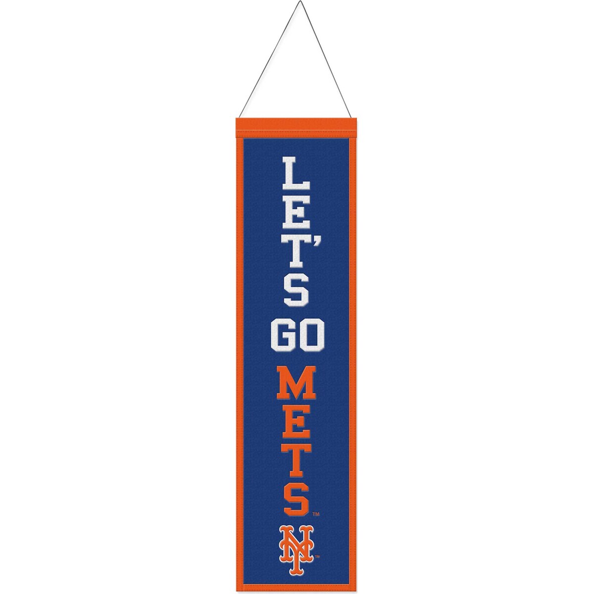 MLB メッツ ペナント ウィンクラフト (8X32 Wool Banner Slogan)