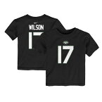 NFL ジェッツ ギャレット・ウィルソン ネーム&ナンバー Tシャツ Nike ナイキ トドラー ブラック (23 Youth Nike Toddler Player N&N SST)