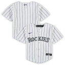 MLB ロッキーズ レプリカ ユニフォーム Nike ナイキ トドラー ホワイト (Toddler MLB Nike Official Team Jersey)