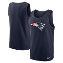 NFL ペイトリオッツ タンクトップ Nike ナイキ メンズ ネイビー (Men's NFL 23 Nike Triblend Tank)