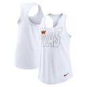 NFL コマンダーズ タンクトップ Nike ナイキ レディース ホワイト (23 Women's Triblend Racerback Tank)