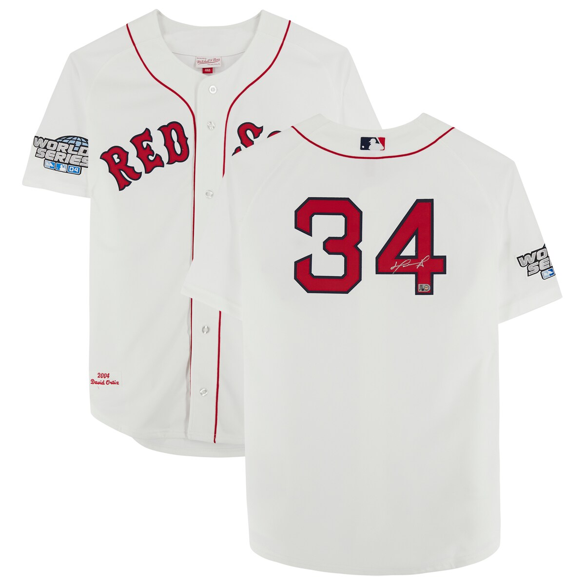 MLB レッドソックス デビッド・オルティス 直筆サイン ユニフォーム Fanatics（ファナティクス） (AUT BB JERSEY 782022)