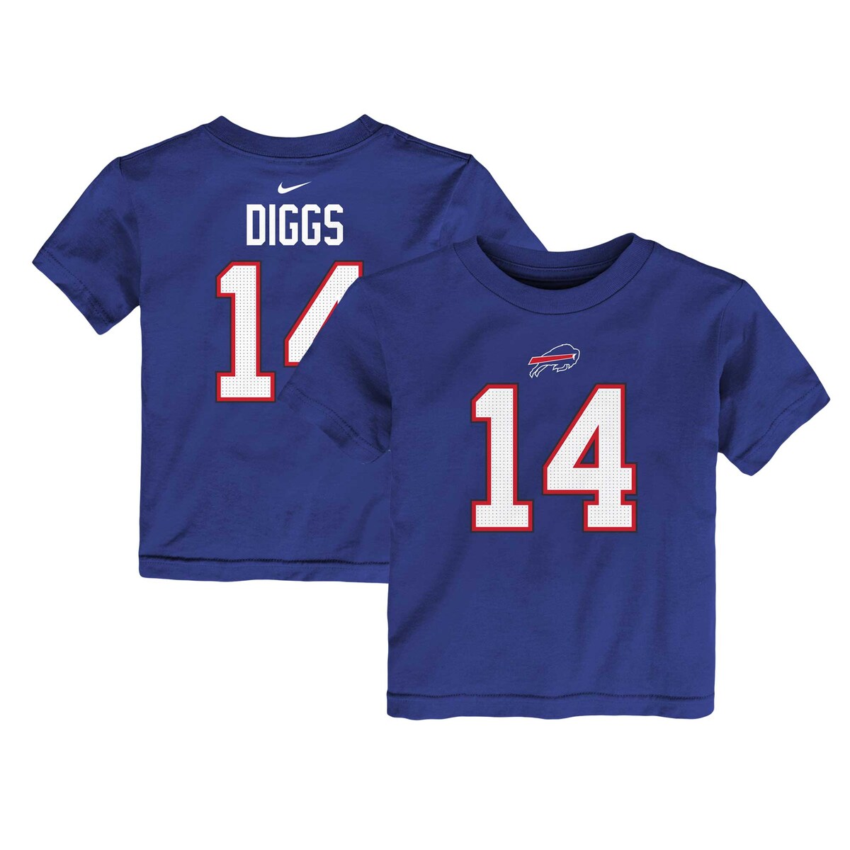 【公式グッズ】NFL ビルズ ステフォン・ディグス Tシャツ Nike ナイキ トドラー ロイヤル (23 Youth Nike Toddler Player N&N SST)