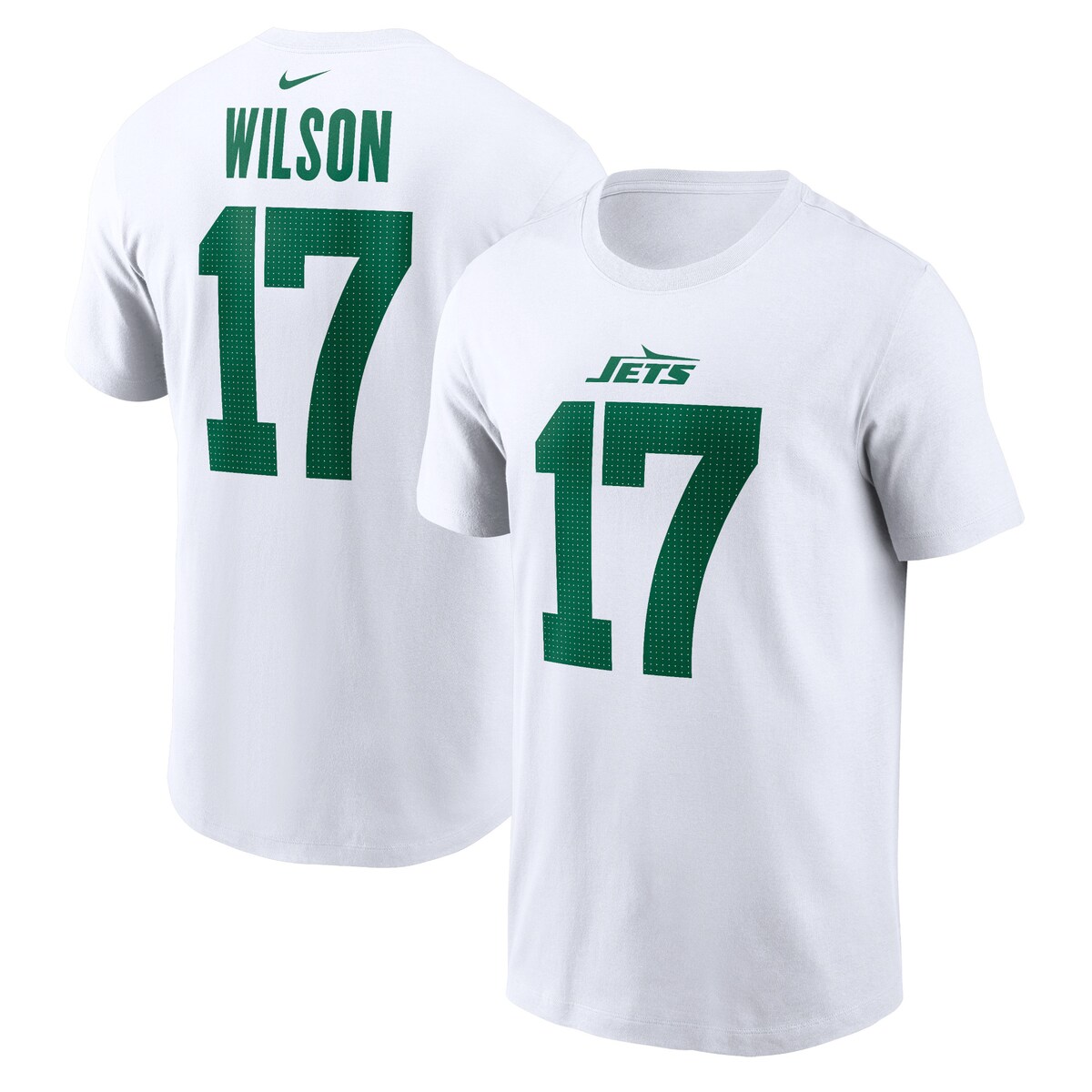 NFL ジェッツ ギャレット・ウィルソン ネーム&ナンバー Tシャツ Nike ナイキ メンズ ホワイト (23 Men's Nike Player N&N SST)
