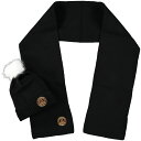 MLS アトランタ・ユナイテッドFC マフラー ZooZatz レディース ブラック (ZAT HO20 Fuzzy Pom Beanie & Scarf Se...