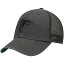 NFL ファルコンズ アジャスタブルキャップ '47 メンズ チャコール (NFL Trawler Trucker Charcoal Clean Up)