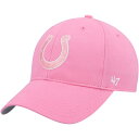 【公式グッズ】NFL コルツ アジャスタブル キャップ '47 /フォーティーセブン ガールズ ピンク (NFL Youth Girls Rose MVP)(4)