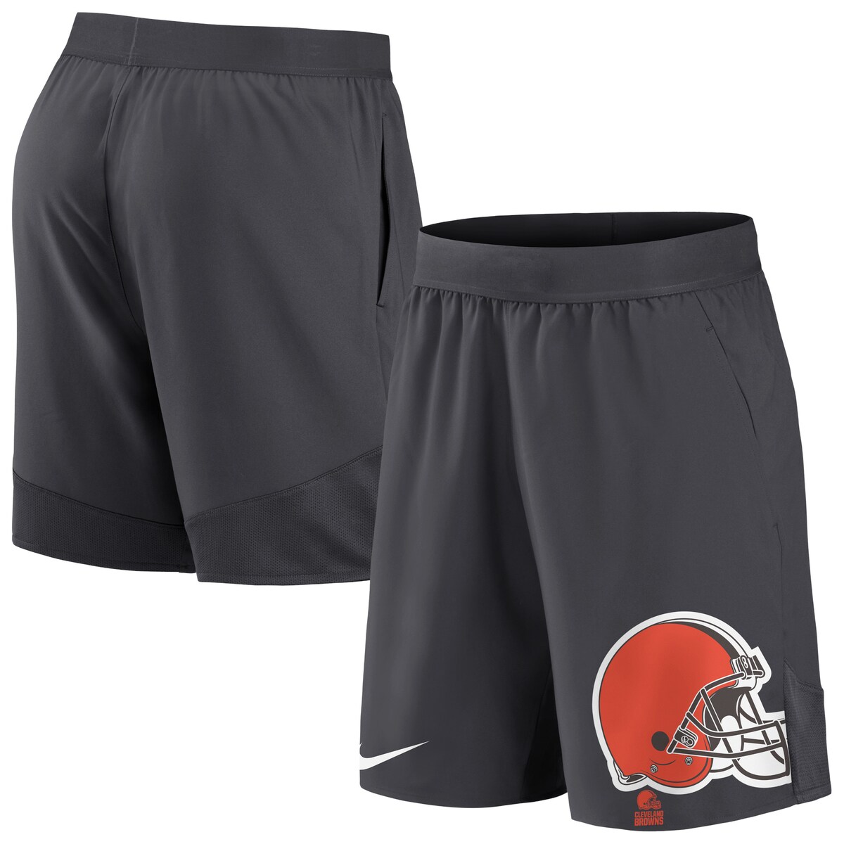 ナイキ ルームウェア メンズ NFL ブラウンズ ショートパンツ Nike ナイキ メンズ アンスラサイト (Men's NFL 23 Nike Stretch Woven Short)