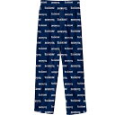 【公式グッズ】NFL ペイトリオッツ ルームウェア Outerstuff キッズ ネイビー (23 Youth Team Colored Printed PJ Pant)