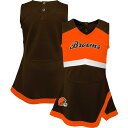 【公式グッズ】NFL ブラウンズ チアドレス Outerstuff(アウタースタッフ) ベビー ブラウン (23 Infant Cheer Captain Jumper Dress)