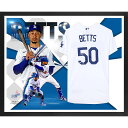 MLB ドジャース ムーキー・ベッツ 直筆サイン ユニフォーム Fanatics（ファナティクス） (AUT FRAMED BB JERSEY COLLAGE 3172022)