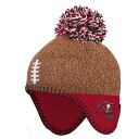 NFL バッカニアーズ ニット帽 Outerstuff（アウタースタッフ） ベビー ブラウン (NFL Infant Football Head Knit)