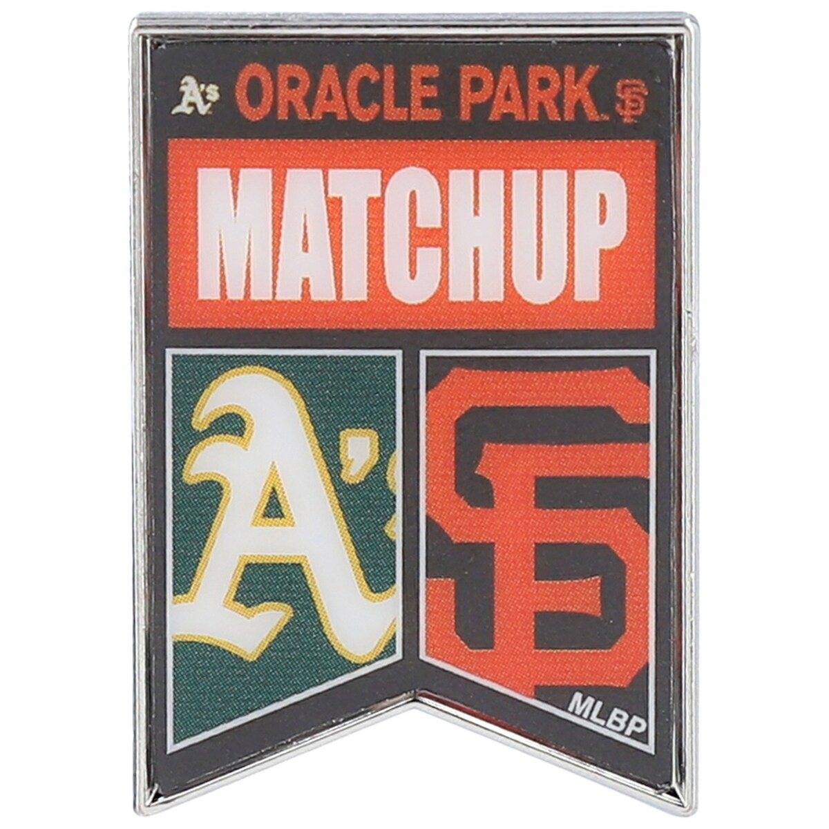 MLB ジャイアンツ ピンバッジ ウィンクラフト (IVRCV19 Wincraft SF/OAK Matchup Pin 2020)