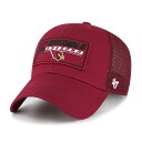 NFL カーディナルス アジャスタブルキャップ '47 キッズ カージナルレッド (NFL Youth Levee Trucker MVP)