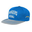 NFL チャージャーズ スナップバック キャップ Outerstuff（アウタースタッフ） トドラー パウダーブルー (NFL Child Lock Up Flat Brim Snapback)