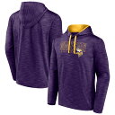 NFL バイキングス パーカー Fanatics（ファナティクス） メンズ ヘザーパープル (23 MEN'S FB HOOK AND LADDER LS POLY HOODIE)