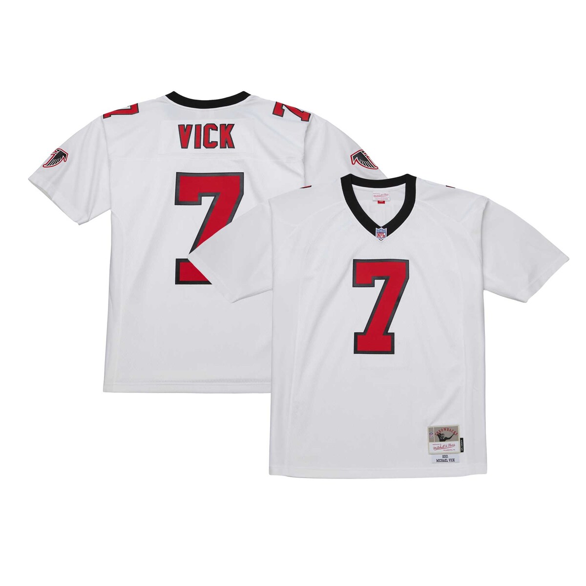 NFL ファルコンズ マイケル・ビック レプリカ ユニフォーム Mitchell & Ness（ミッチェル＆ネス） メンズ ホワイト (Men's MNC Legacy Replica Jersey)