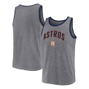 MLB アストロズ タンクトップ Fanatics（ファナティクス） メンズ ヘザーグレイ (MEN'S PRIMARY TANK MLB)