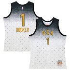 NBA ライジングスター デビン・ブッカー ユニフォーム Mitchell & Ness（ミッチェル＆ネス） メンズ ホワイト (MNC NBA HWC Mens Swingman Jersey)