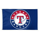 【公式グッズ】MLB レンジャーズ フラッグ WinCraft/ウィンクラフト (3x5 1-Sided Primary Logo Flag)(3)