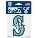 As much as you'd like to paint your car in Mariners colors, it can be a long and expensive project. This Color Perfect Cut decal from WinCraft is a handsome alternative for displaying your bold team pride. The decal's crisp graphics act as a shining beacon of Seattle spirit to let everyone know you're a top-notch fan. Just don't be surprised when you hear cries of "Go Mariners!" as you drive through town!Brand: WinCraftOfficially licensedDurable vinyl constructionMeasures approximately 4'' x 4''Made in the USAApplication instructions includedMaterial: 100% Vinyl-Coated Decal
