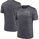 【公式グッズ】NFL レイブンズ Tシャツ Nike ナイキ メンズ ブラック (23 NFL FANGEAR Men's Nike Velocity Arch SST)(4)